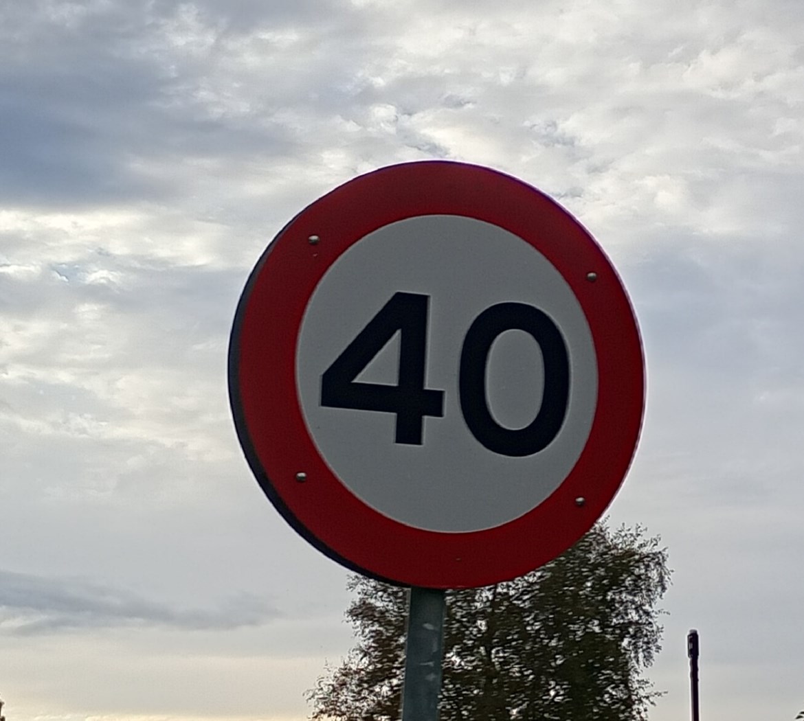 40 km hastighedsbegrænsning vinder frem flere og flere steder.